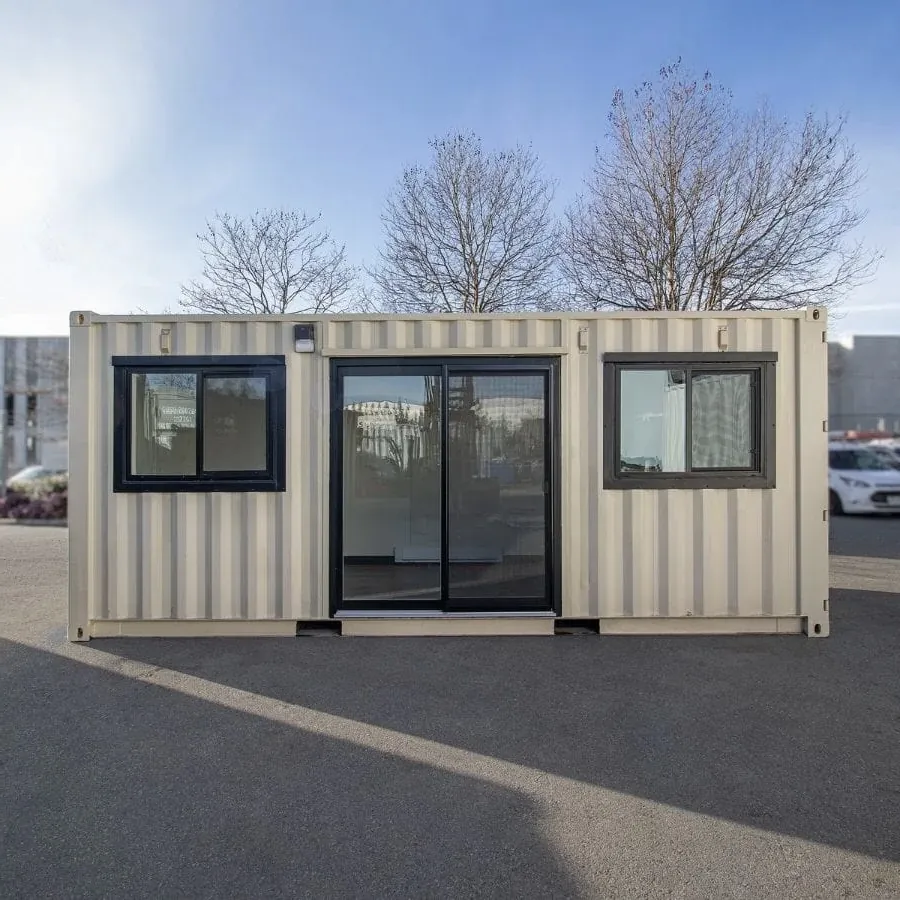 container aménagé en bureau