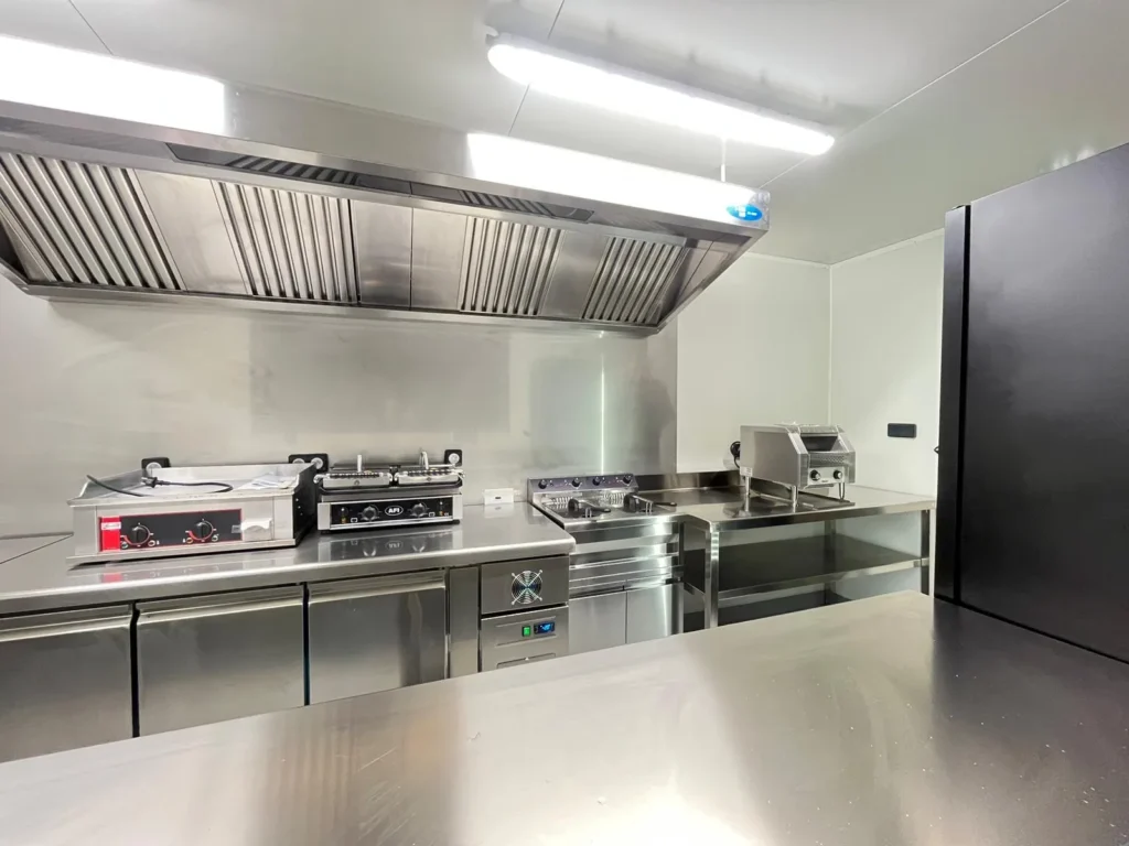 Container cuisine frigorifique