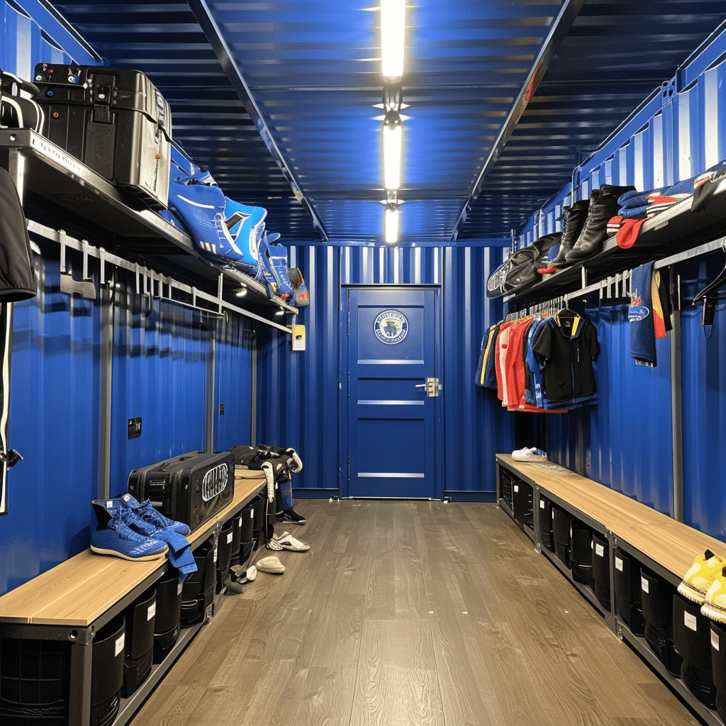 container vestiaire