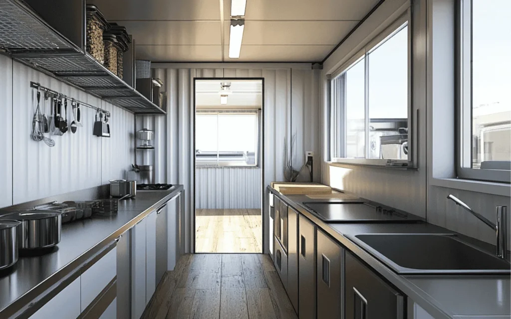 Cuisine moderne et lumineuse