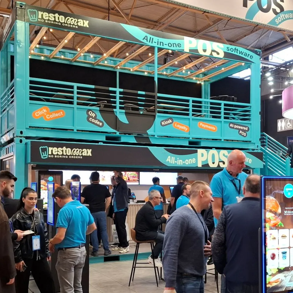 Accueil 1 Stand pour salon professionnel pour Restomax (Belgique)